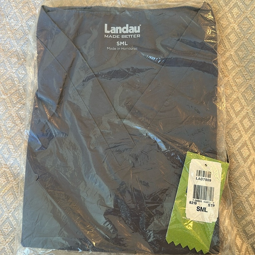 Landau Steel Scrub Top
